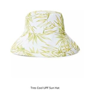 Leaf Print Sun Hat